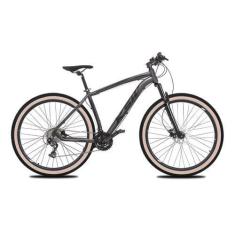 Imagem de Bicicleta MTB KSW XLT 24V Aro 29 Freio Hidráulico Faixa Beje, Grafite,