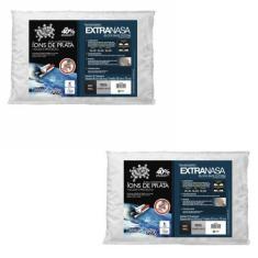 Imagem de Kit de 2 Travesseiros Nasa Firme - 15cm de altura - Fibrasca