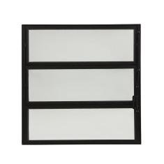 Imagem de Vitro Basculante De Alumínio 0,60 X 0,40 Linha Modular Preto