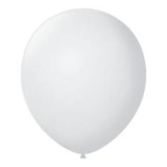 Imagem de Bexiga Lisa 7 Branco Polar São Roque 50 Unidades
