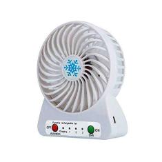 Imagem de Mini Ventilador Portátil Recarregável Usb 3 Velocidades F95 Fan Lanterna Durável 