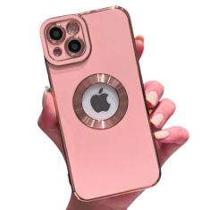 Imagem de Capa Capinha Compatível Com iPhone Case de Luxo - Bestcase, Rosa, IPHO