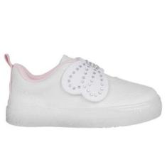 Imagem de Tênis Infantil Pampili Yumi 721.008 Laço Glitter e Strass-Feminino