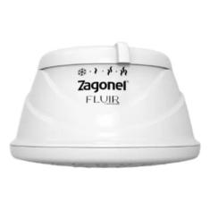 Imagem de Chuveiro Ducha Fluir 4T Eletrônica 6800w 220v Branco Zagonel, 220V
