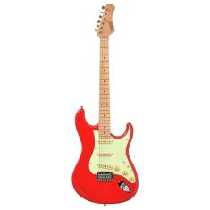 Imagem de Guitarra Tagima T 635 Classic Escala Clara Escudo Mint Green  Fr - Fiesta Red