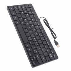 Imagem de Teclado Sem Almofada Numérica, Mini Teclado Usb Pequeno Teclado Com Fio Mini Teclado Usb para Desktop