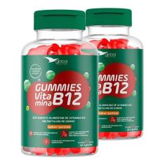 Imagem de 2x Vitamina B12 Gummies Mastigáveis- Global- 60 Gomas Global Suplementos 