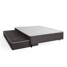 Imagem de Base com Colchão Auxiliar Casal 138cm Geneva Marrom