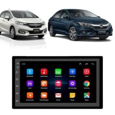 Imagem de Kit Central Multimídia Android Fit City 2015 2016 2017 2018 2019 2020 