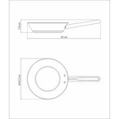 Imagem de Frigideira Tramontina Ventura Em Aço Inox Com Revestimento Interno Antiaderente 20 cm 1,3 L 62376207