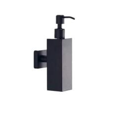 Imagem de Distribuidor de aço inoxidável para sabonete líquido, dispensador de xampu redondo, dispensador de xampu preto para montagem em parede de superfície fosca estilo americano cozinha /594 (Color : Black