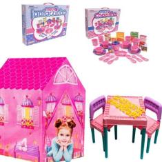 Imagem de Barraca Casinha Divertida Mais Chazinho E Jantar Com Mesa - Big Star B