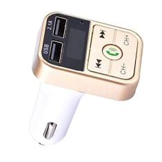 Imagem de Ronyme Wireless In Car Bluetooth FM Transmitter MP3 Radio Adapter Car Fast Charger - 
