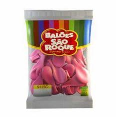 Imagem de Bola Soprar N.9 Rosa Tuti-fruti Com 50un / Pct / São Roque