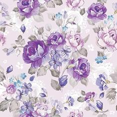 Imagem de Papel de Parede Violet roses
