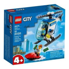 Imagem de Lego City - Helicóptero Da Polícia - 51 Peças - 60275