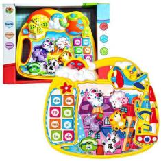 Imagem de Brinquedo Infantil Educativo Sonoro Paradise Piano Colorido - Dm Toys