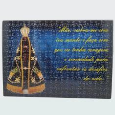 Imagem de Quebra-Cabeça Religioso Nossa Senhora Aparecida de 300 peças em mdf