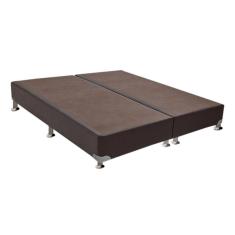 Imagem de Cama Box Base Universal King Americana Courano Brown (193x203x23) - Ortobom
