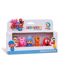 Imagem de Bonecos Miniaturas Pocoyo Dedo Dedoche 5 Peças Brinquedo - Cardoso Toy