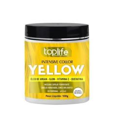 Imagem de Máscara Matizadora Tonalizante Amarelo Yellow 500g Toplife - TOPLIFE P