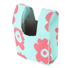 Imagem de Bolsa Com nó de Malha de crochê, Sacola Estética Com nó de Pulso, crochê Pequeno para Mulheres (Menta verde)