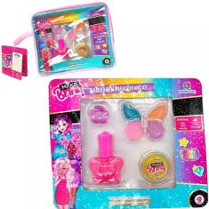 Imagem de Kit Maquiagem Infantil Makebrinq Polibrinq MK09 Borboleta