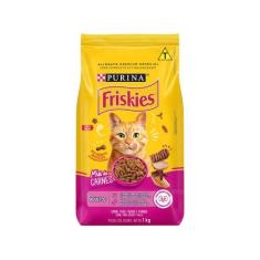 Imagem de Ração Premium Para Gato Friskies - Mix De Carnes Adulto 1Kg