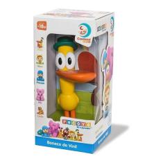 Imagem de Boneco Infantil De Vinil Pato Pocoyo Cardoso Toys
