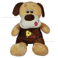 Imagem de Cachorro De Pelucia Com Macacão 33cm Ch1645 - Lita Presentes