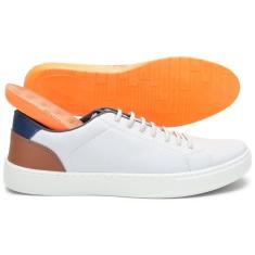 Imagem de Tenis Sapatenis Masculino Palmilha Gel Off White