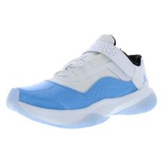 Imagem de Nike Tênis masculino Air Jordan 11 Comfort Low GS, Branco/azul universitário/preto, 18