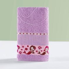 Imagem de Toalha De Banho Algodão Infantil Kids - Sereia