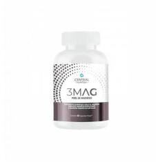 Imagem de 3 Mag Magnesio Quelato Taurato Dimalato Central Nutrition, Sem sabor