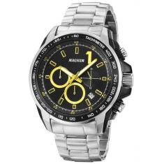 Relógio Magnum Sports Masculino MA31560J Pulseira de Couro