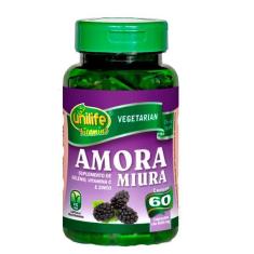 Imagem de Amora Miura Com Vitaminas Unilife - 60 Cápsulas De 500mg