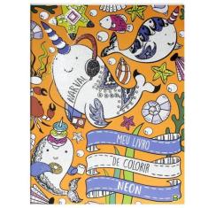 Imagem de Livro - Meu Livro de Colorir NEON: Narval