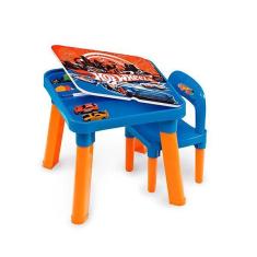 Imagem de Mesa E Cadeira Hot Wheels Fun 6020 6927-0