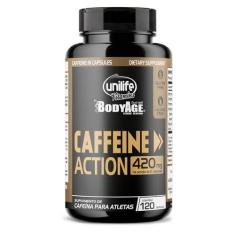 Imagem de Cafeína Caffeine Action 420mg Unilife 120 Cápsulas