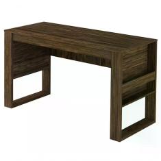 Imagem de Mesa Escrivaninha Para Escritorio Me4146 Nogal Nogal