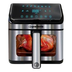 Imagem de Fritadeira Elétrica Air Fryer Gradiente Oven Inox 7,6l 1700w PGFO760