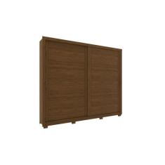 Imagem de Guarda Roupa Casal 2 Portas De Correr E 4 Gavetas Palace Castanho Henn