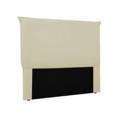 Imagem de Cabeceira Cama Box Queen 160 Cm Garden Veludo Bege S04 - D`rossi