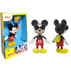 Imagem de Boneco do Mickey com Óculos e Mochila 13cm elka