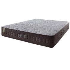 Imagem de Colchão King Com Molas Ensacadas Orlando 193x203x30cm Marrom