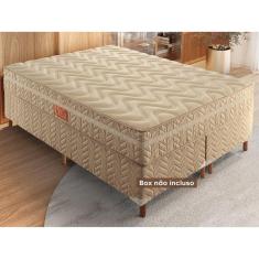Imagem de Colchão Queen Molas Ensacadas Júlia Ecosono 28x158x198cm Rustico Bege/Bege