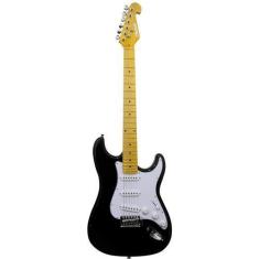Imagem de Guitarra Elétrica Vintage Thomaz Teg 400v Preto f097