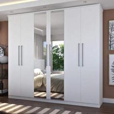 Imagem de Guarda-Roupa Casal 6 Portas 2 Espelhos 976E2p Foscarini