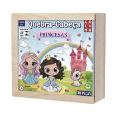 Imagem de Quebra-Cabeça 30 peças - Princesas - Pais e Filhos