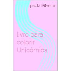 Imagem de livro para colorir Unicórnios